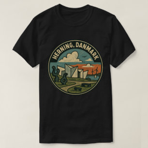 Camiseta Herning Dinamarca Arte Moderno