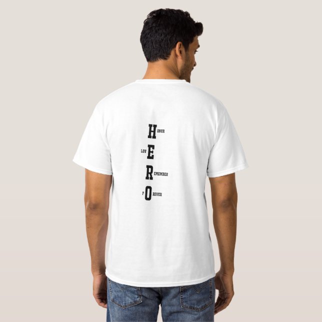 CAMISETA HERO (Reverso completo)
