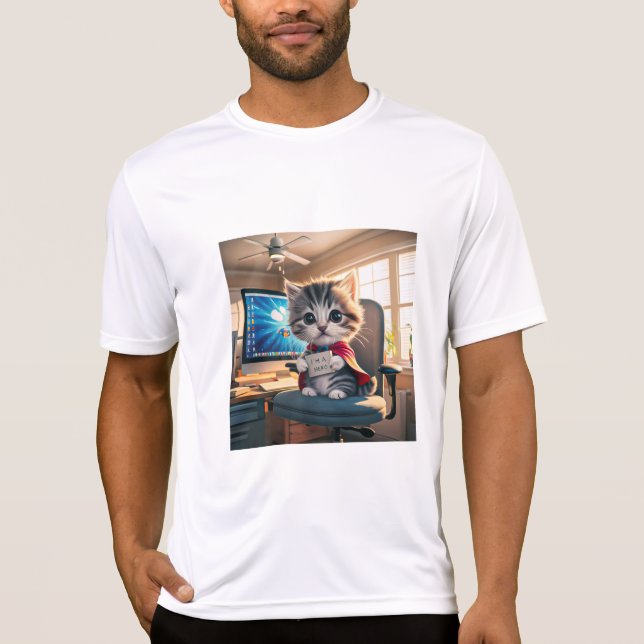 Camiseta Hero Cat (Anverso)