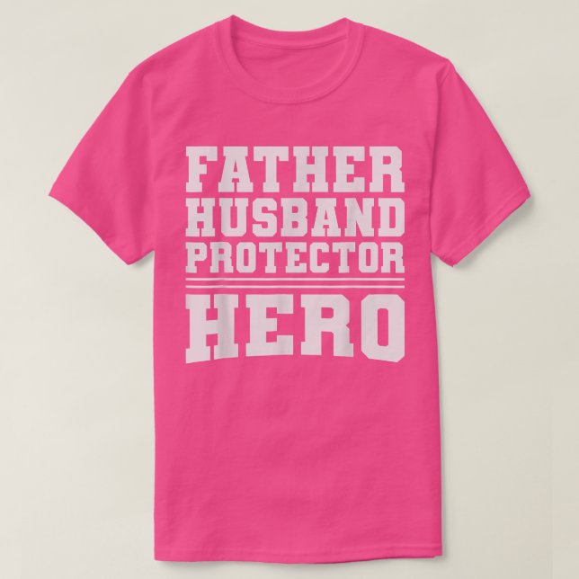 Camiseta HERO Dad Daddy Funny (Diseño del anverso)