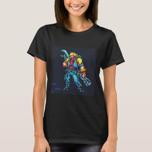Camiseta Hero (videojuego retro de los años 90 Pixel Style 