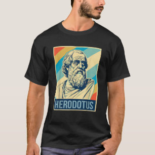 Camiseta Herodoto Poster Historiador griego antiguo camiset