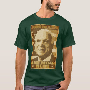 Camiseta Héroe americano de John Mccain
