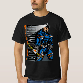 CAMISETA HÉROE AMERICANO ORIGINAL, EL MINERO DE CARBÓN