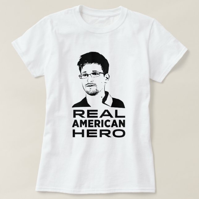 Camiseta Héroe americano real (Diseño del anverso)