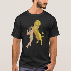 Camiseta Héroe antiguo combatiendo una idea de regalo cultu