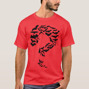Camiseta Héroe Cómic divertido Sheldon friki murciélagos si