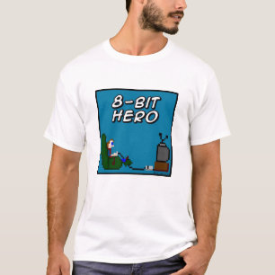 Camiseta héroe de 8 bits