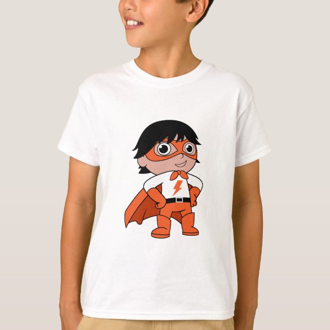 Camiseta Héroe de acción de Super Boy (Anverso)