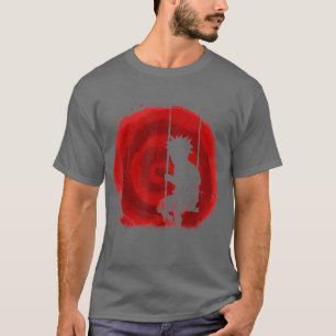 Camiseta Héroe de Anime Japan Ninja Hokage Samurai Rótulo c