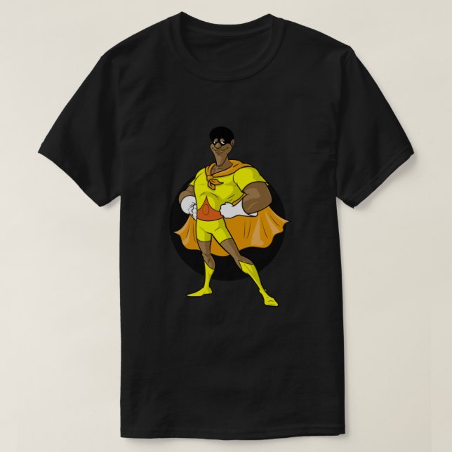 Camiseta héroe de avispón marrón (Diseño del anverso)