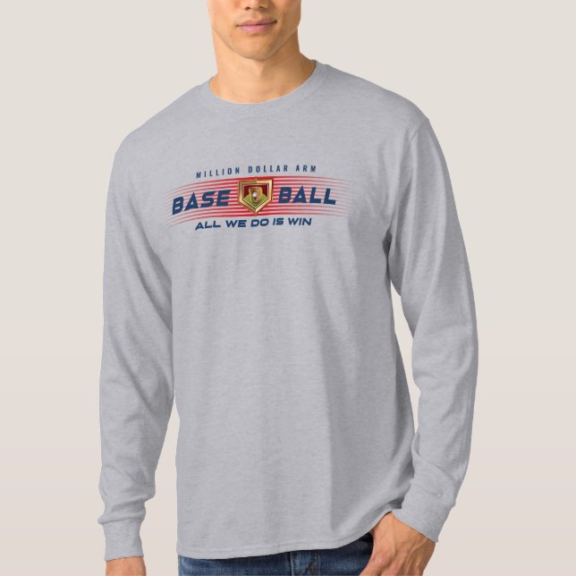 Camiseta Héroe de béisbol con brazo de millón de dólares | 