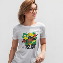 Camiseta Héroe de caracteres robots japoneses