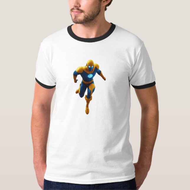 Camiseta Héroe de Energy Master (Anverso)