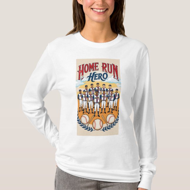 Camiseta Héroe de Home Run. (Anverso)