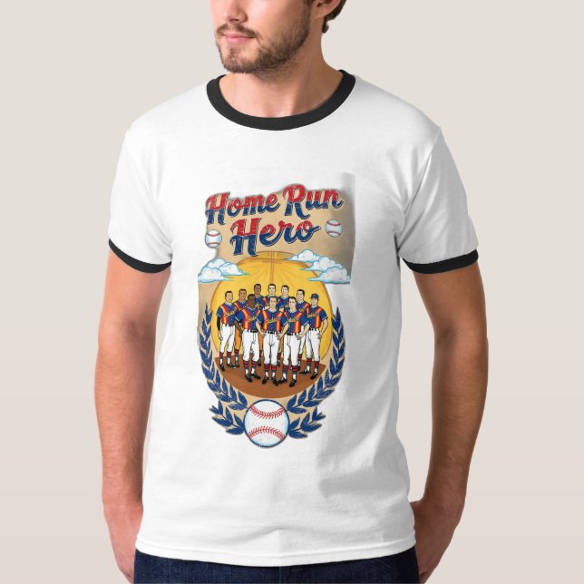Camiseta Héroe de Home Run. (Anverso)