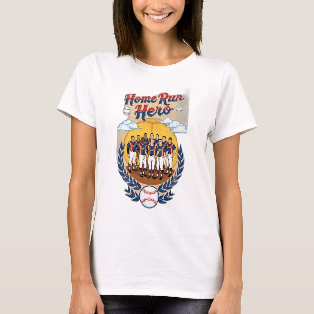 Camiseta Héroe de Home Run. (Anverso)