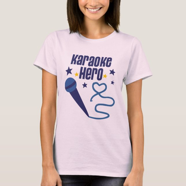Camiseta Héroe de Karaoke (Anverso)