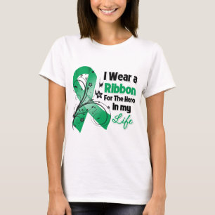 Camiseta Héroe de la cinta de la enfermedad del higado en