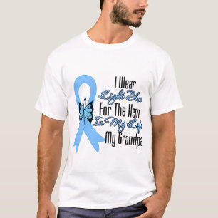 Camiseta Héroe de la cinta del cáncer de próstata mi abu