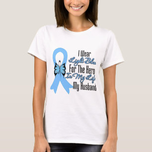 Camiseta Héroe de la cinta del cáncer de próstata mi mar