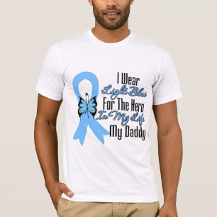 Camiseta Héroe de la cinta del cáncer de próstata mi pap