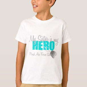 Camiseta Héroe de la hermana de la fuerza aérea