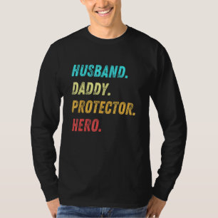Camiseta Héroe de padres veteranos de su marido papá