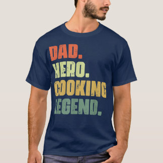 Camiseta Héroe De Papá Funny Cocina Profesional Para Cocina