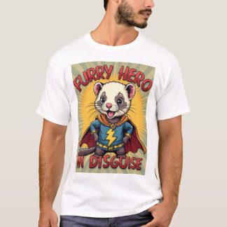 Camiseta Héroe de peluche disfrazado - Tee de historietas S