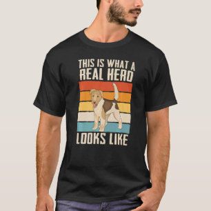 Camiseta Héroe de perro de Fox Terrier con cable