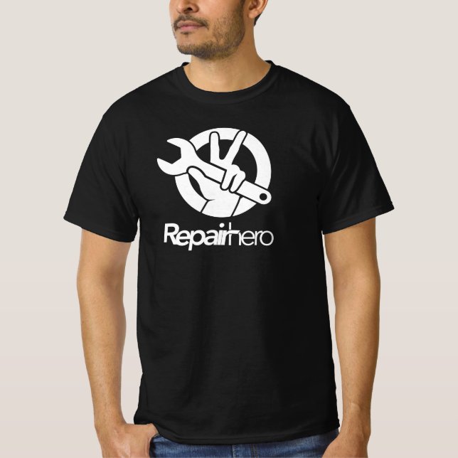 Camiseta Héroe de reparación (Anverso)
