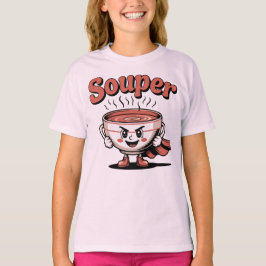 Camiseta Héroe de Sopa divertida Comida Pun