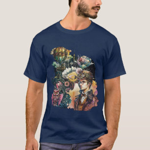 Camiseta Héroe de Steampunk - Un Collage