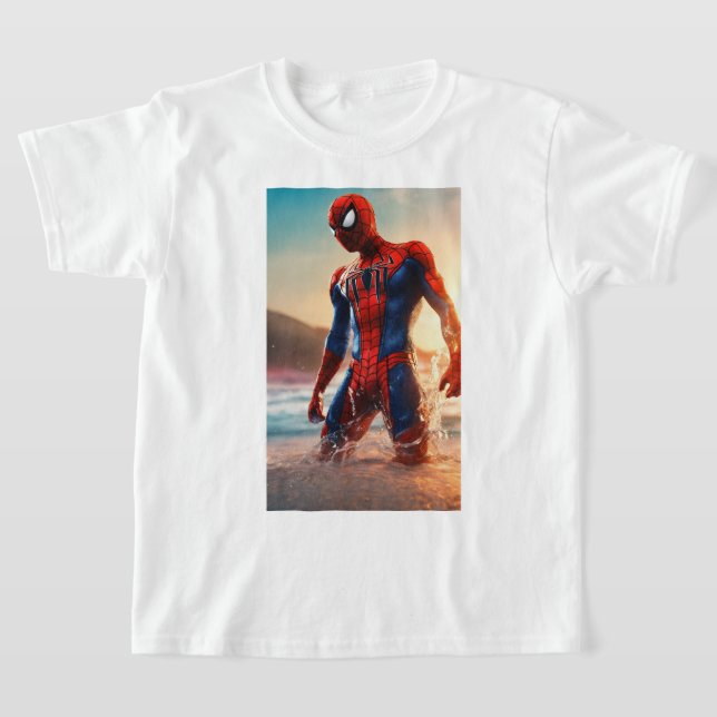 Camiseta Héroe de 'T-Shirt-Web-Slinging': "Tee de Hombre Ar (Distribución)