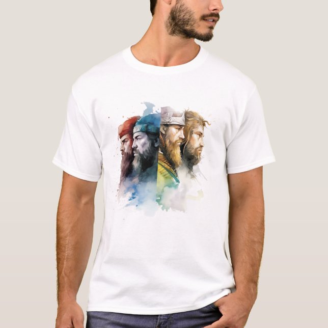 Camiseta Héroe de Viking Four Graphic Tee (Anverso)