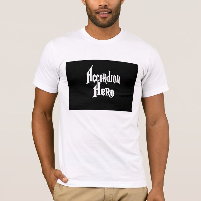 Camiseta héroe del acordeón (Anverso)