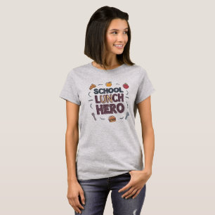 Camiseta Héroe del almuerzo escolar