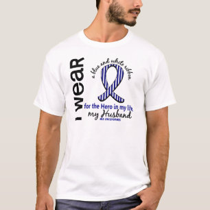 Camiseta Héroe del ALS en mi marido 4 de la vida
