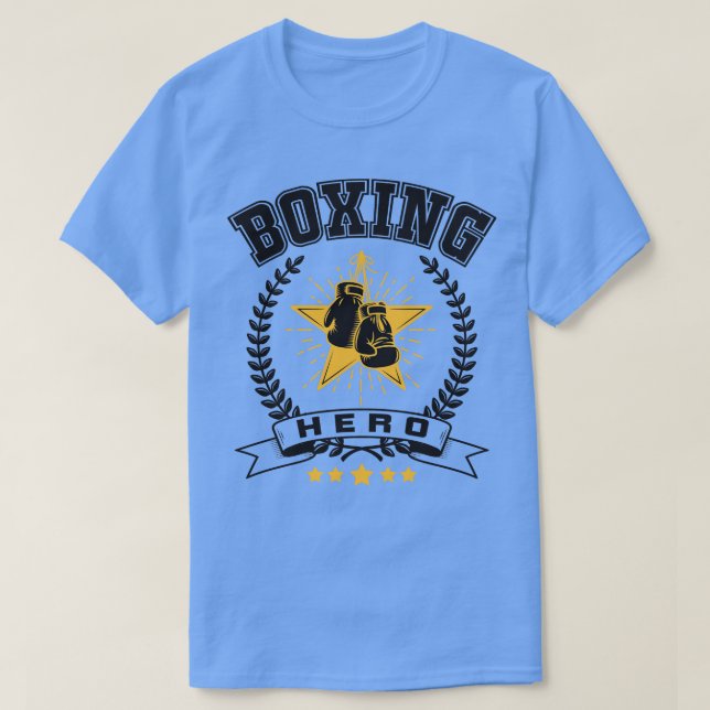 Camiseta Héroe del boxeo (Diseño del anverso)