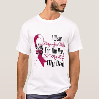 Camiseta Héroe del cáncer de cabeza y cuello mi papá