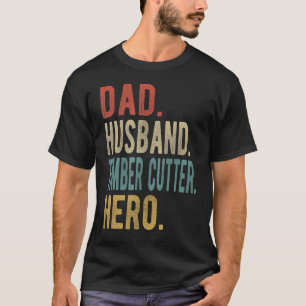 Camiseta Héroe del cortador de maderas para hombres