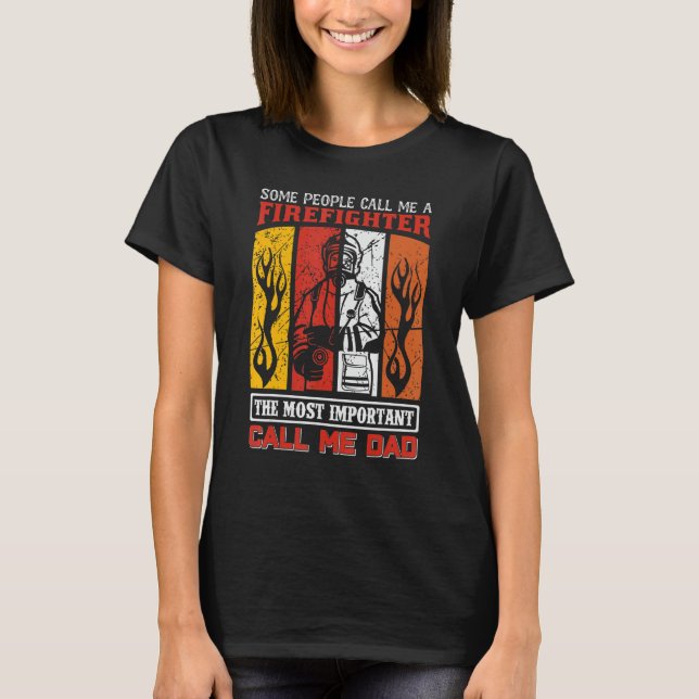 Camiseta Héroe del Departamento de Bomberos: Firefi (Anverso)