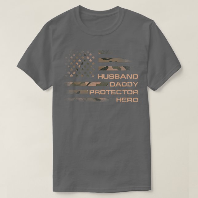 Camiseta Héroe del Día del Padre de EE. UU.  (Diseño del anverso)