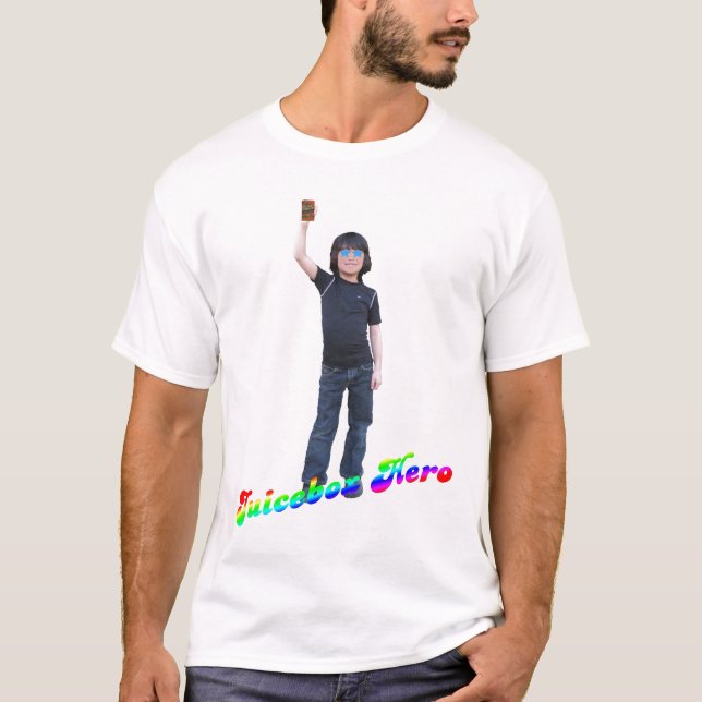 Camiseta héroe del juicebox (Anverso)