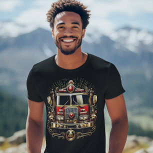 Camiseta Héroe del motor de fuego dorado
