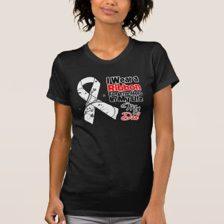 Camiseta Héroe del papá en mi cáncer de pulmón de la vida