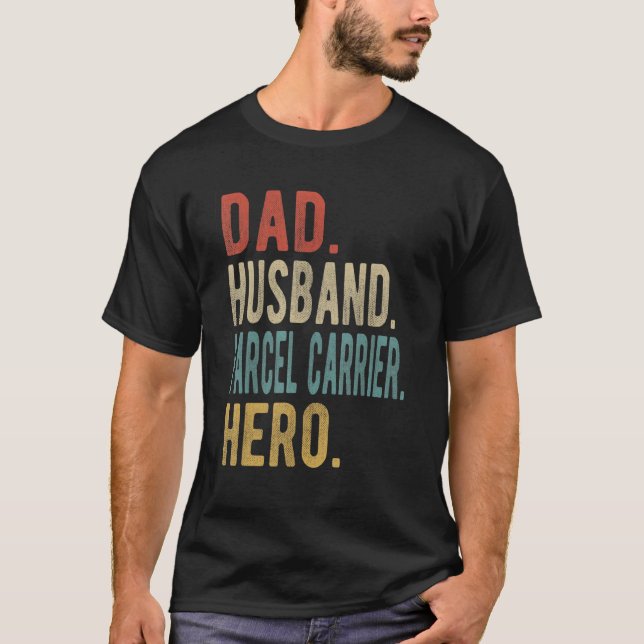 Camiseta Héroe del paquete de transporte de padres (Anverso)
