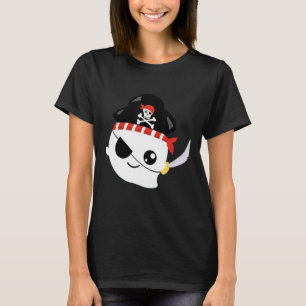 Camiseta Héroe del Pirata Vestido fantasma Mummy Cara disfr