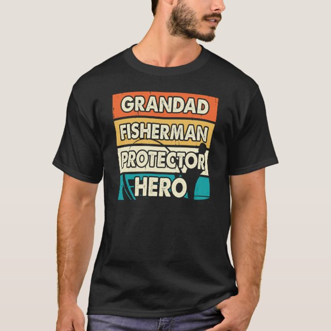 Camiseta Héroe del protector de pescadores de grano (Anverso)